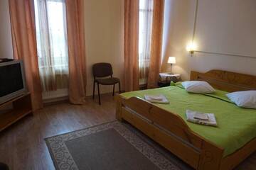 Фото номера Двухместный номер с 1 кроватью или 2 отдельными кроватями Отель Hotel Ludza г. Лудза 13